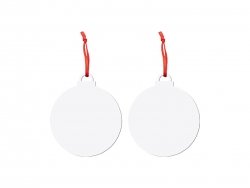 Sublimation 3&quot; HardBoard Ornament Bulb