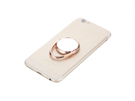 Sublimation Rotating Mobile Phone Ring Holder(Rose Gold)