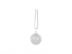 Sublimation Hanging Plastic Ball Ornament (φ4.3cm)