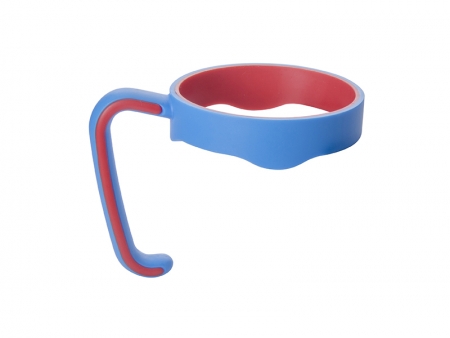 Vaso con Asa 20oz Acero Inoxidable (Rojo/Azul) Cantidad Mínima:100uds