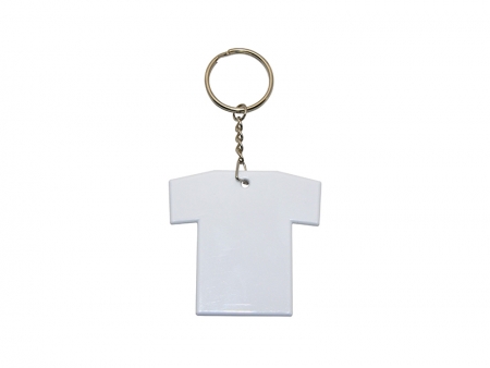 Sublimation Plastic Keychain (T-shirt)