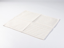 Sublimation Blanks Linen Table Mat(40*45cm, Beige and Light Yellow Stripe)