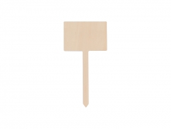 Estaca de Jardim Madeira compensada (Retangular,7*17.5cm)