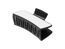 Clip de Cabelo de Sublimação com Inserção(Preto, 5,4*10,5*4,2cm)
