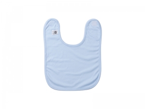 Sublimation Baby Bib (Light Blue, 29*37cm)