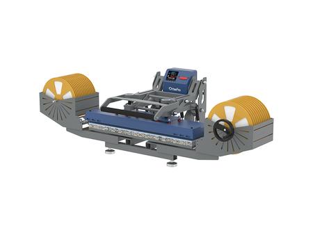 Prensa térmica de Lanyard  OtterPro con dispositivo de alimentación (9.8 &quot;* 39.3&quot; / 25 * 100cm, azul Seychelles)