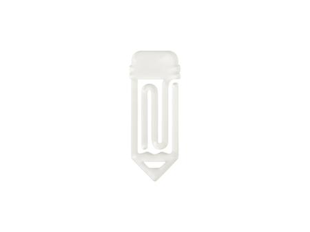 Clips de papel subacrílico (forma de bolígrafo, 3 * 7.6 * 0.4cm)
