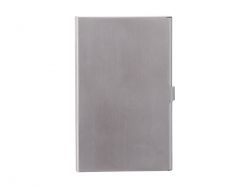 UV Business Name Card Holder(Brush,Silver)