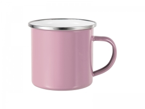 Sublimation 12oz Enamel Mug (Pink)