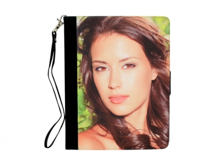 Sublimation Rotatable iPad Case with Strap(Black)