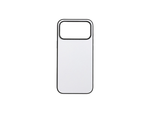 Sublimation iPhone 17ProMax PC+TPU Cover w/ insert (Black)