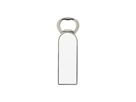 Sublimation Blanks Bottle Opener Fridge Magnet (Metal, Rectangular,2.2*9.5*0.4cm)