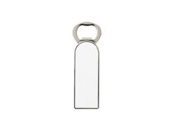 Sublimation Blanks Bottle Opener Fridge Magnet (Metal, Rectangular,2.2*9.5*0.4cm)