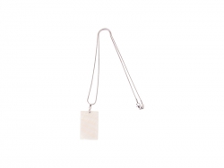Colar de Concha Retangular (25*40mm)