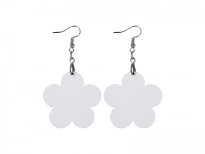 Sublimation Hardboard Earring (Flower)