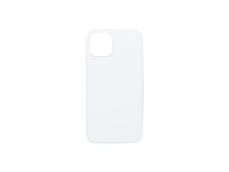 Sublimation Blanks iPhone 15 Cover with insert (Rubber, White)