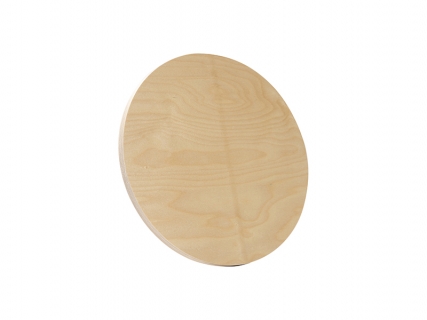 Sublimation Blanks Plywood Round Photo Frame(φ30.5*1.5cm)