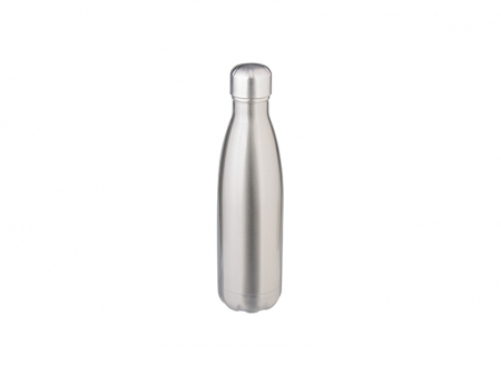 Botella Cola Acero Inoxidable 17oz/500ml  (Plateado)