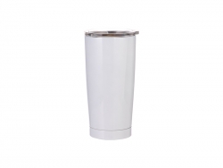 Vaso Acero Inoxidable 20oz (Blanco)