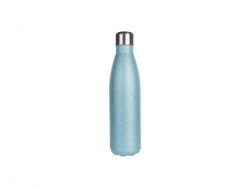 Botella Brillo Acero Inoxidable Forma Cola 17oz/500ml(Azul Celeste)