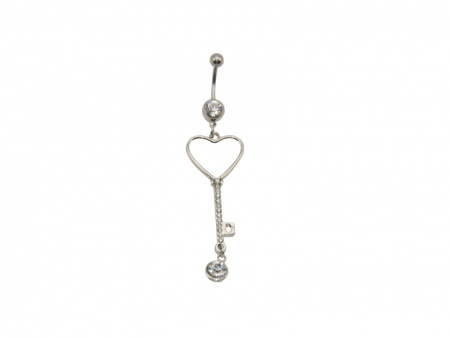 Sublimation Belly Button Ring(Heart)