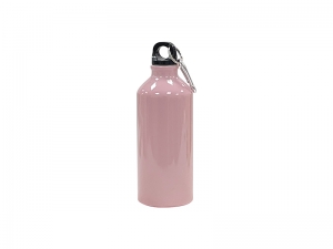 Sublimation Blanks 20oz/600ml Aluminium Water Bottle(Pink)