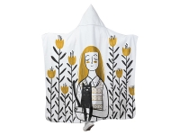 Arctic Fleece Lined Sublimation Blanks Microfiber Hooded Blanket (130*150cm/51.18