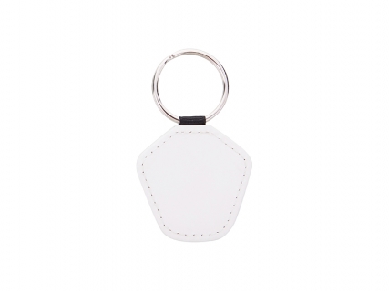 Sublimation PU Keychain (4.5*5cm, Double Sides Printable)