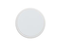 Tampa de Canudo de Silicone Sub (Branco, Redondo)